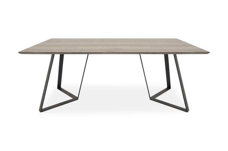 Malvina Spisebord 180 cm - Grå/Svart - Spisebord & kjøkkenbord