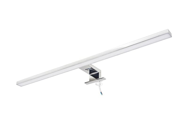 Speillampe 8 W kjølig hvit - Sølv - Baderomslampe vegg