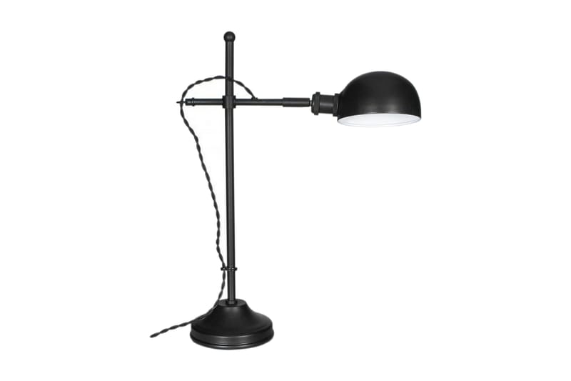 Aston Bordlampe Svart - By Rydéns - Vinduslampe på fot - Soveromslampe - Stuelampe - Nattlampe bord - Vinduslampe - Bordlampe