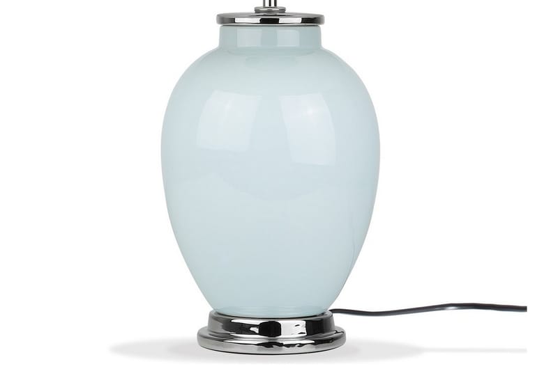 Brenta Bordlampe 34 cm - Blå - Vinduslampe på fot - Soveromslampe - Stuelampe - Nattlampe bord - Vinduslampe - Bordlampe