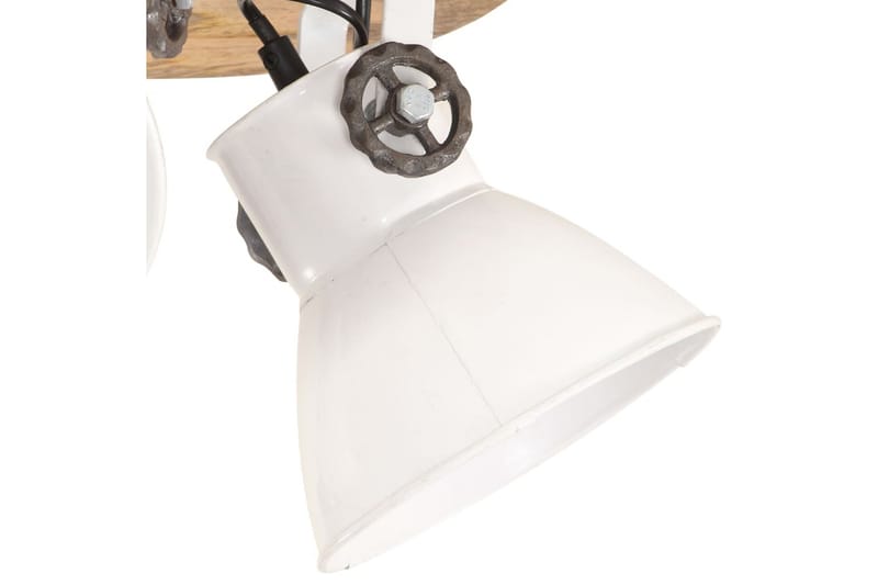 Industriell taklampe 25 W hvit 42x27cm E27 - Hvit - Taklampe kjøkken - Vinduslampe hengende - Vinduslampe - Pendellamper & Hengelamper - Soveromslampe - Stuelampe