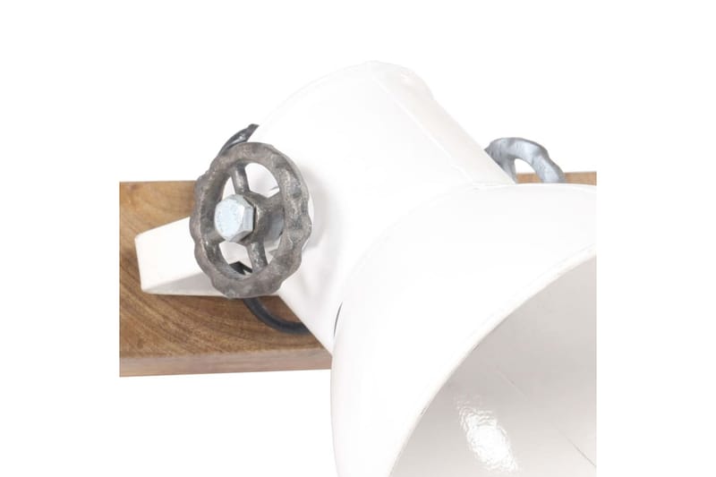 Industriell vegglampe hvit 90x25 cm E27 - Hvit - Nattlampe vegg - Soveromslampe - Vegglampe - Veggarmatur