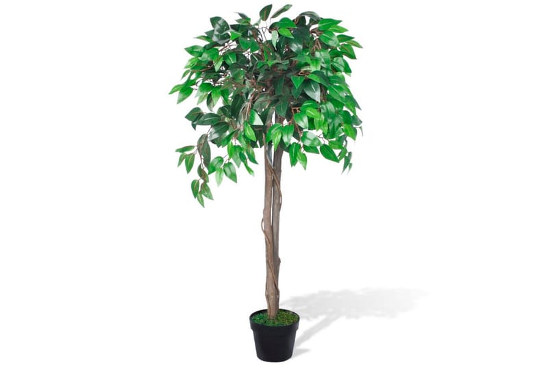 Kunstig Ficus med Potte 110 cm - Balkongblomster - Kunstige planter