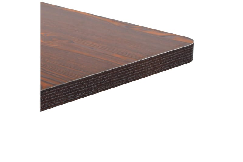 Bistrobord mørkebrun 60x60 cm MDF - Brun - Cafebord - Balkongbord