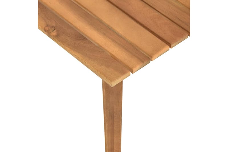 Hagesalongbord 60x60x36 cm heltre akasie - Brun - Loungebord & Sofabord utendørs - Balkongbord