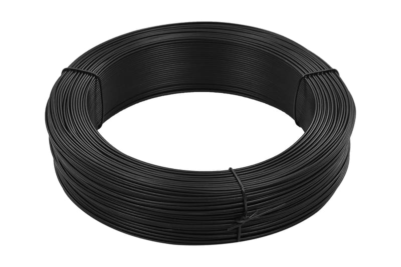 Gjerdetråd 250 m 2,3/3,8 mm stål antrasitt - Grå - Enkel vask