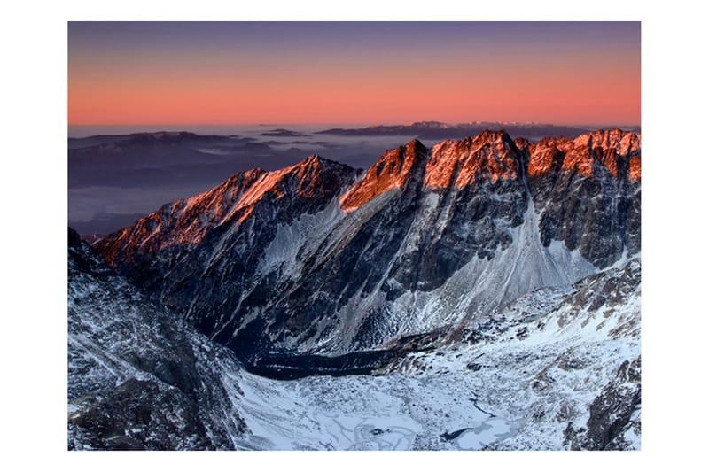 Fototapet Beautiful Sunrise In The Rocky Mountains 200x154 - Artgeist sp. z o. o. - Fototapeter