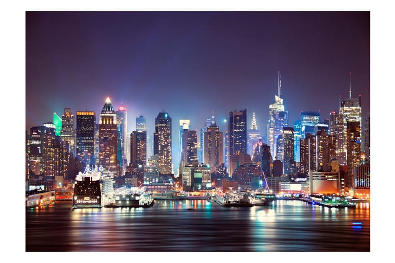 Fototapet Night In New York City 250x175 - Artgeist sp. z o. o. - Fototapeter