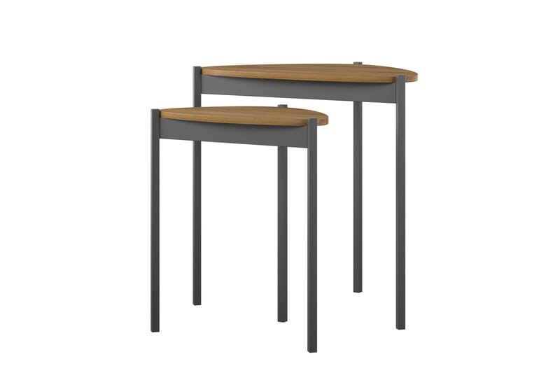 Genadi Sidebord - Grå - Lampebord & sidebord - Brettbord og småbord