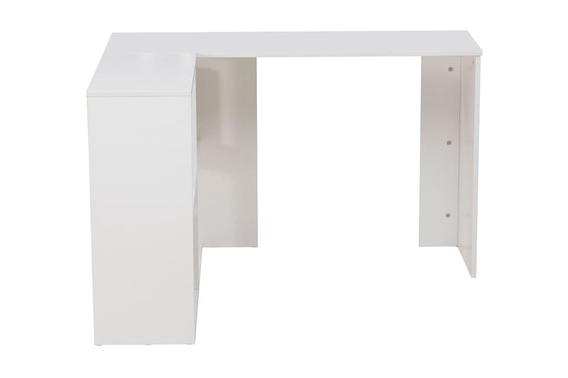 Valterra Hjørneskrivebord 119 cm - Svart/Hvit - Hjørneskrivebord