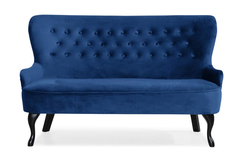 Dahlia Fløyelssofa - Bl�å - Fløyel sofaer - 2 seter sofa