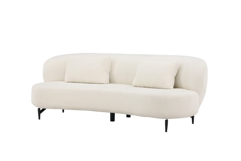 Luna Sofa 2-seter Hvit - Venture Home - 2 seter sofa