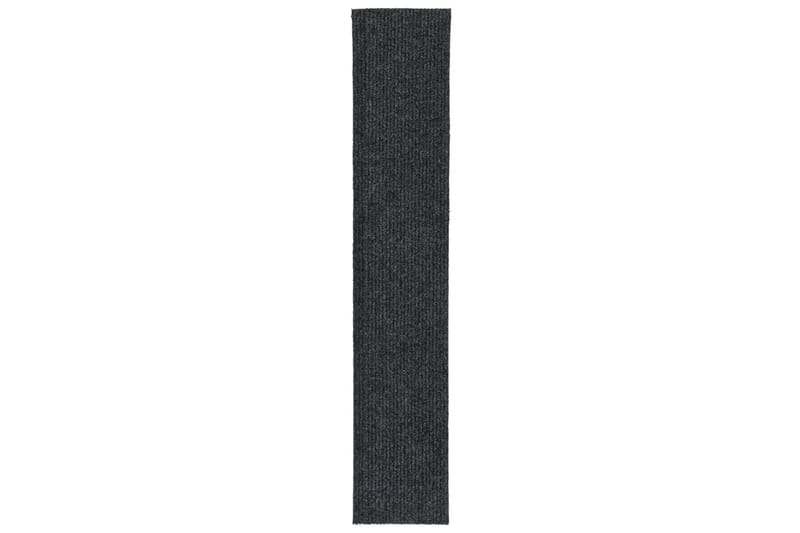 Smussfangende teppeløper antrasitt 100x500 cm - Antrasittgrå - Hall matte - Gangmatter