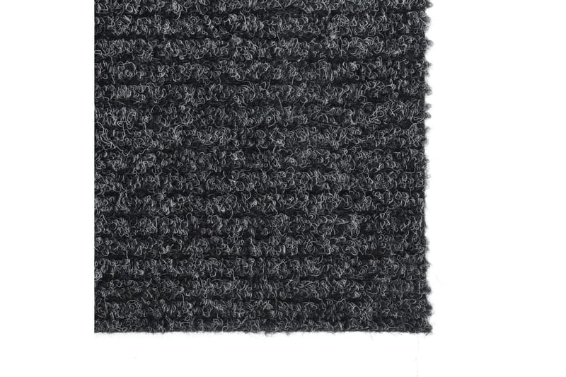 Smussfangende teppeløper antrasitt 100x500 cm - Antrasittgrå - Hall matte - Gangmatter