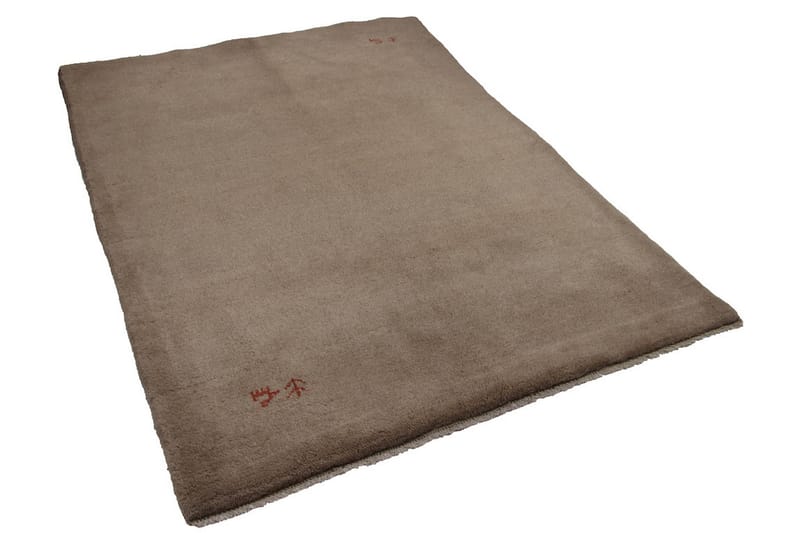 Håndknyttet Gabbeh Shiraz Ull Beige 170x238cm - Håndvevde tepper - Orientalske tepper - Persisk matte