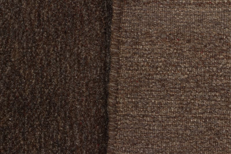 Håndknyttet Gabbeh Shiraz Ull Brun 154x194 cm - Håndvevde tepper - Orientalske tepper - Persisk matte
