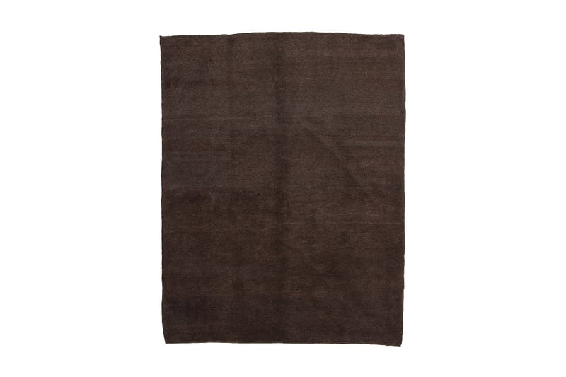 Håndknyttet Gabbeh Shiraz Ull Brun 154x194 cm - Håndvevde tepper - Orientalske tepper - Persisk matte