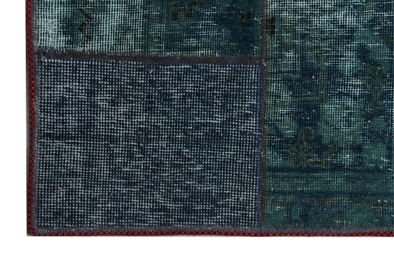 Håndknyttet Lappeteppe Ull/Garn Flerfarget 182x267 cm - Lappetepper - Håndvevde tepper