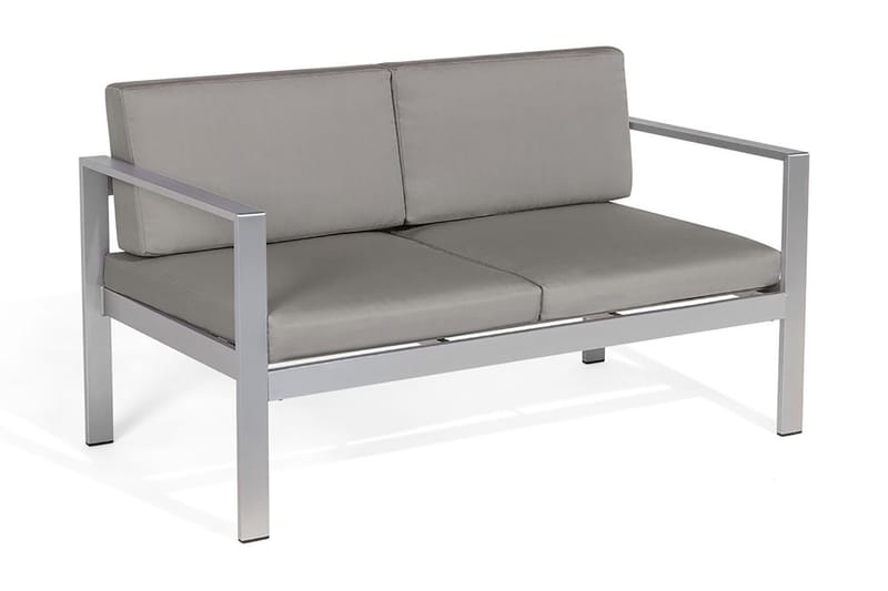 Tirrena Sofa 142 cm - Grå - Balkongsofaer - Utesofa - Lounge sofa