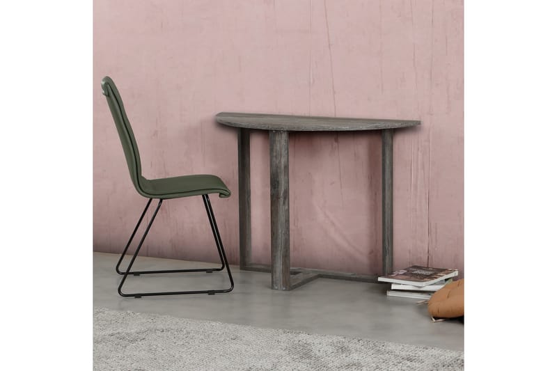 Comfortale Spisebord Halvmåne - Grå - Spisebord & kjøkkenbord
