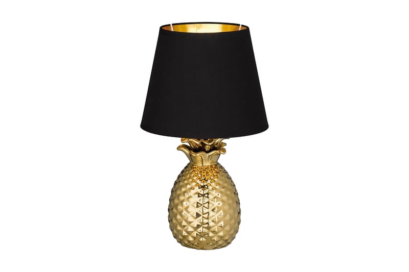 Trio Lighting Pineapple Bordlampe 35 cm - Bordlampe - Stuelampe - Vinduslampe på fot - Vinduslampe - Nattlampe bord - Soveromslampe