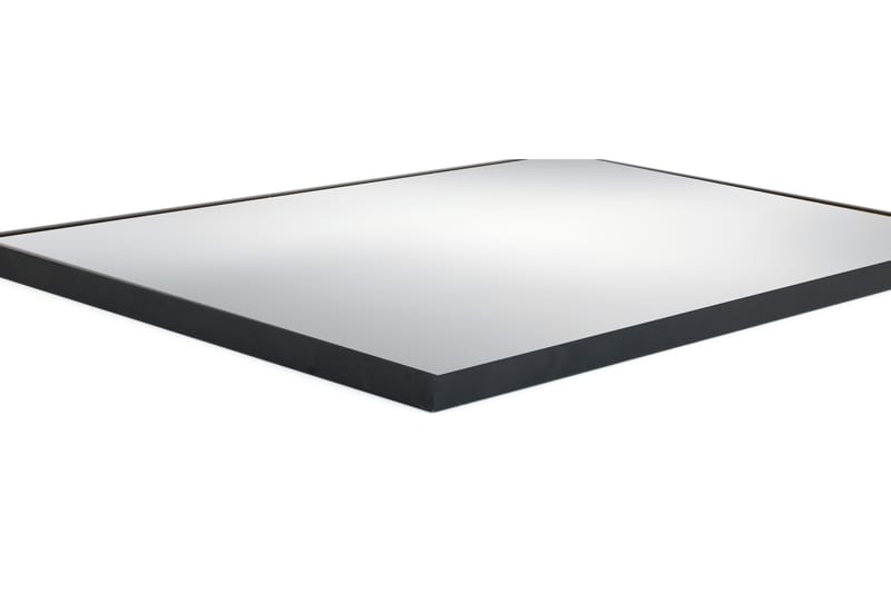 Slim Speil 40x80 cm - Svart/Aluminium - Veggspeil - Helkroppsspeil - Gangspeil