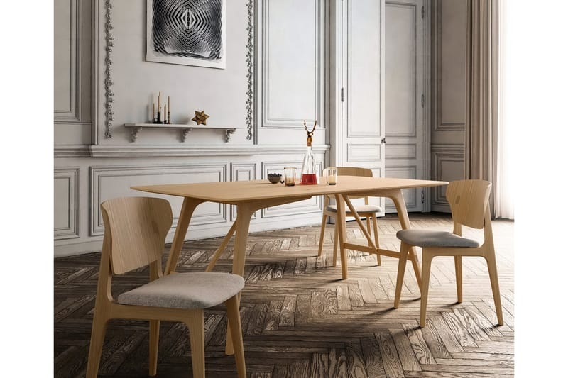 Jerup Spisebord 180 cm - Brun - Spisebord & kjøkkenbord