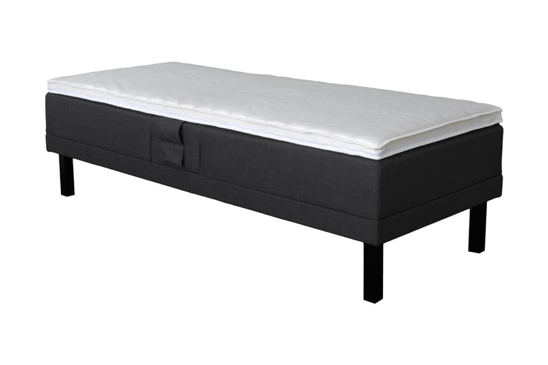 Select Justerbar Seng 90x200 cm - Svart - Regulerbar seng