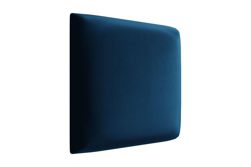 Adeliza Kontinentalseng 90x200 cm+Panel 30 cm - Blå - Komplett sengepakke