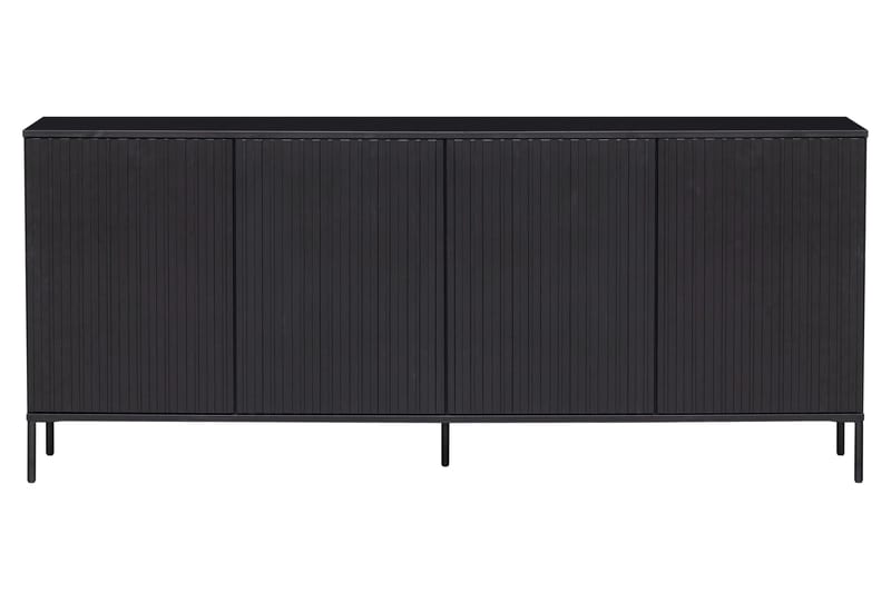 Hemlinge Sideboard 44x200 cm - Svart - Sideboard & skjenker