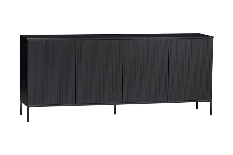 Hemlinge Sideboard 44x200 cm - Svart - Sideboard & skjenker