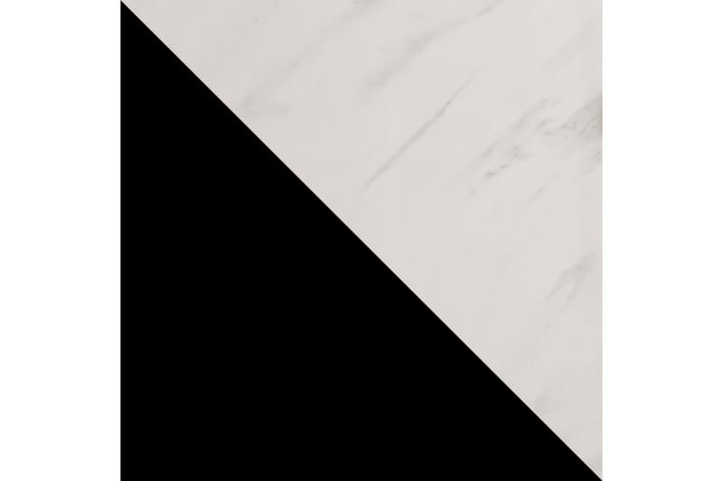 Marmuria Garderob 200 cm Marmormønster - Svart/Hvit/Gull - Garderober & garderobesystem - Garderobeskap & klesskap