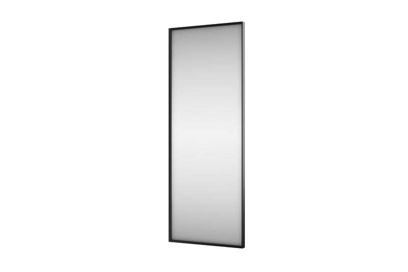 Katsuji Vegghengt Speil Glass - Svart - Veggspeil - Helkroppsspeil - Gangspeil