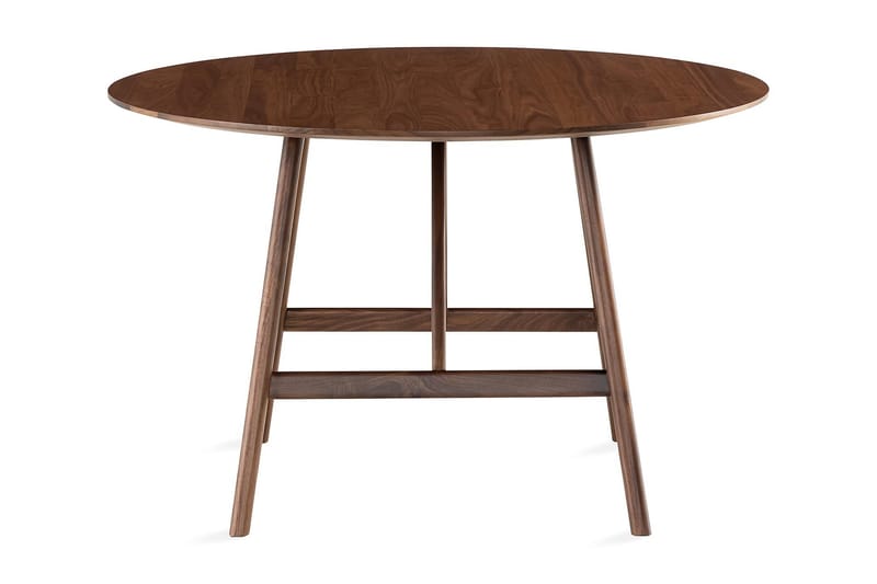 Jerup Spisebord 120 cm  Rundt - Brun - Spisebord & kjøkkenbord