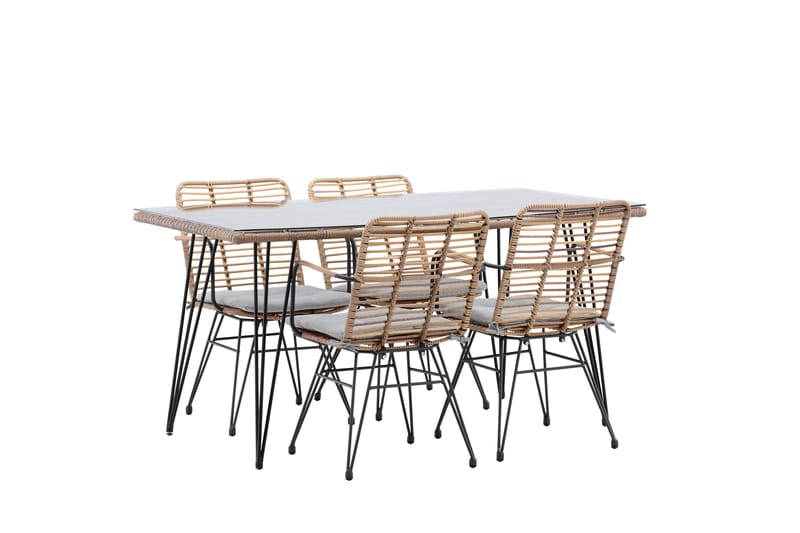 Viga Spisegrupp 160x90cm - Hagemøbler - Hagegruppe - Spisegrupper hage