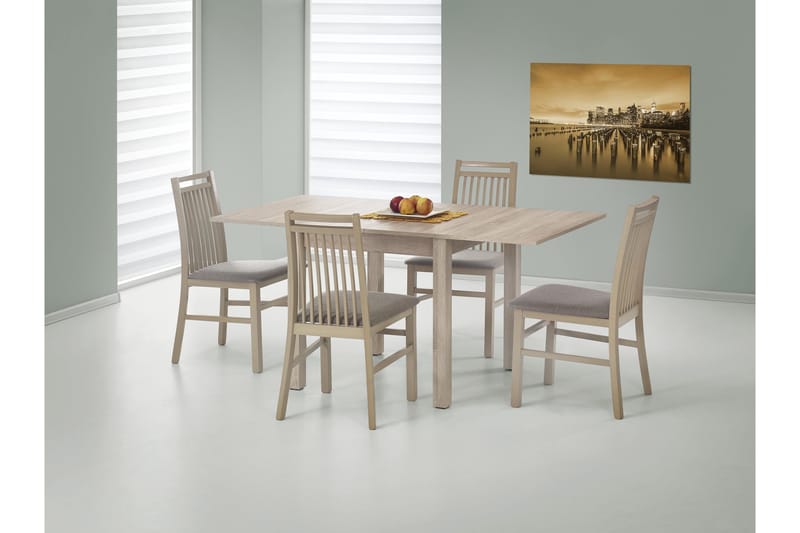 Grace Forlengningsbart Spisebord 80 cm - Eik - Spisebord & kjøkkenbord