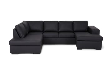 Memphis U-sofa med Divan Høyre Kunstlær