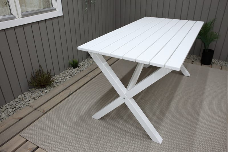 Scottsdale Spisebord 150 cm Hvit - Spisebord ute