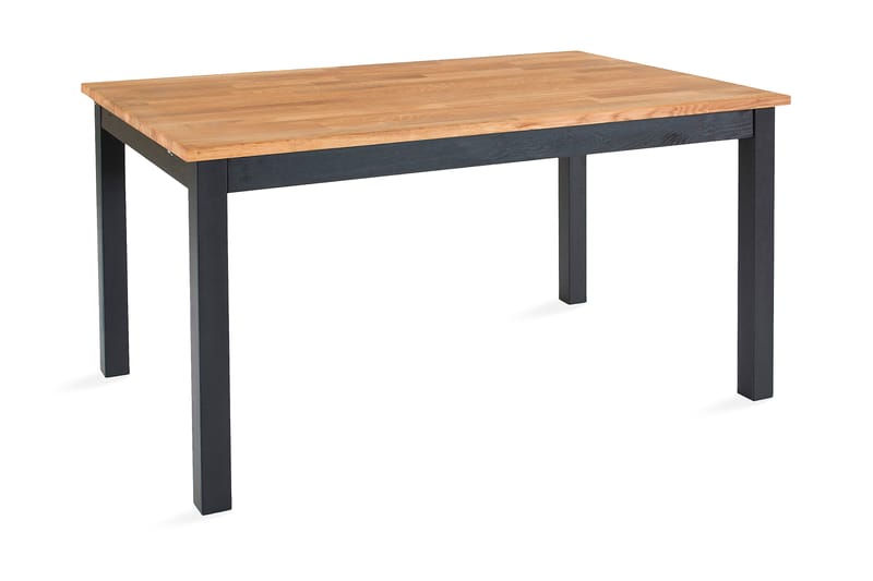Vaticana Spisebord 140 cm - Tre/Svart - Spisebord & kjøkkenbord