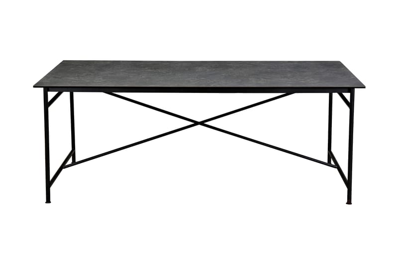 Antwerp Spisebord 200 cm - Svart/Grå - Spisebord & kjøkkenbord