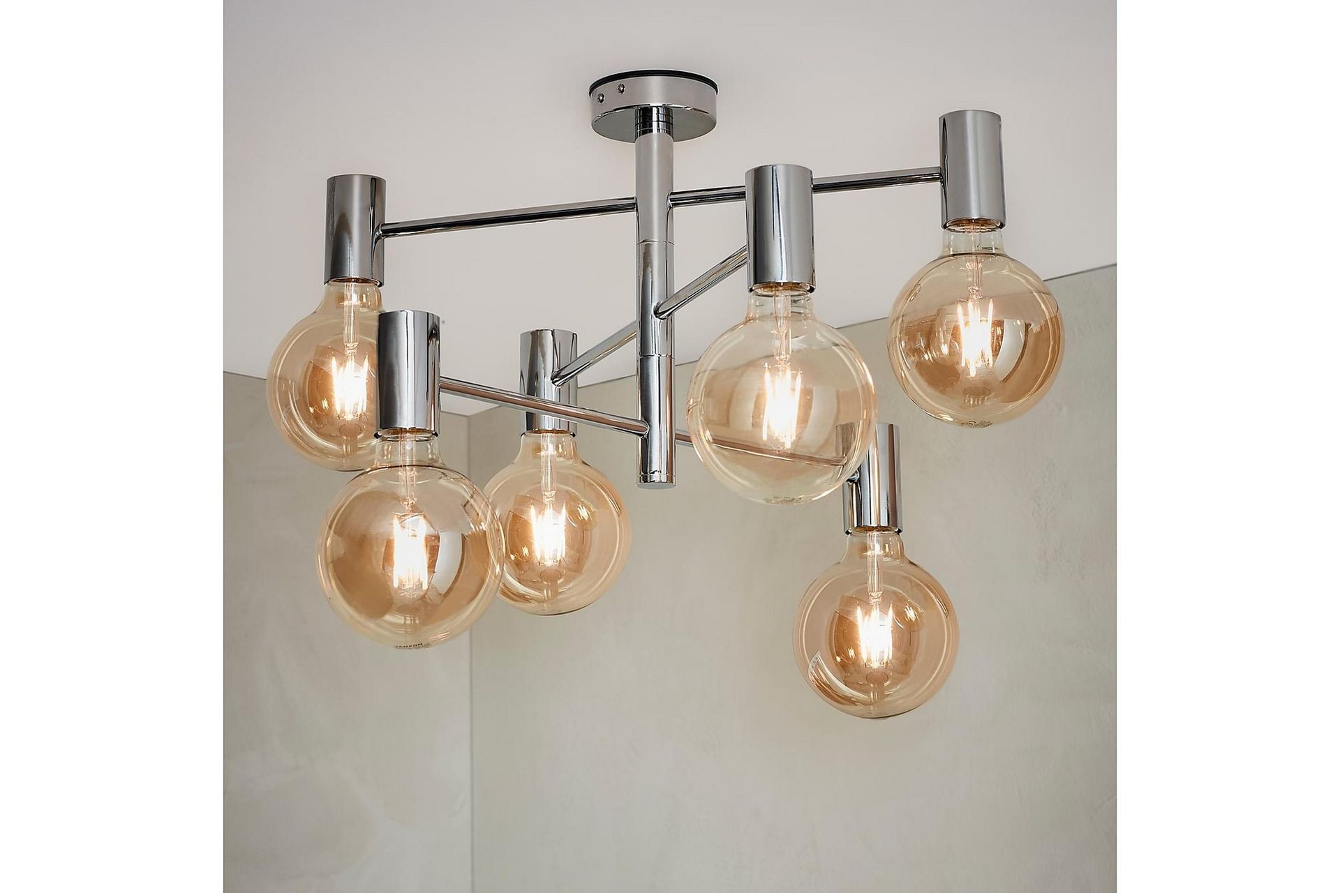 Taklampe Bathlife Glitter 6L - Krom - Belysning - Baderomsbelysning