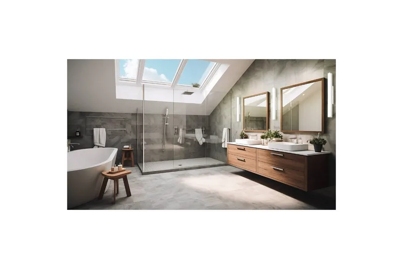 Spegelbelysning Eglo Torretta - Hvit/Grå - Belysning - Baderomsbelysning