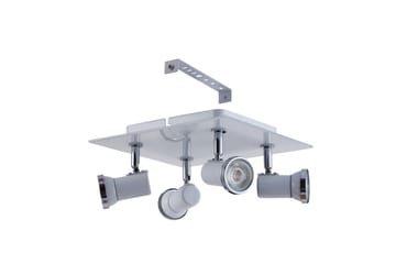Spotlight Eglo Tamara 1 Kvadrat Hvit, Krom - Hvit/Krom - Belysning - Lyspærer & lyskilder - LED-belysning - LED-spotlight