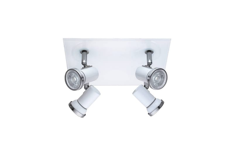Spotlight Eglo Tamara 1 Kvadrat Hvit, Krom - Hvit/Krom - Belysning - Baderomsbelysning