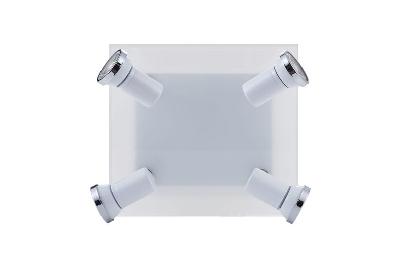 Spotlight Eglo Tamara 1 Kvadrat Hvit, Krom - Hvit/Krom - Belysning - Baderomsbelysning