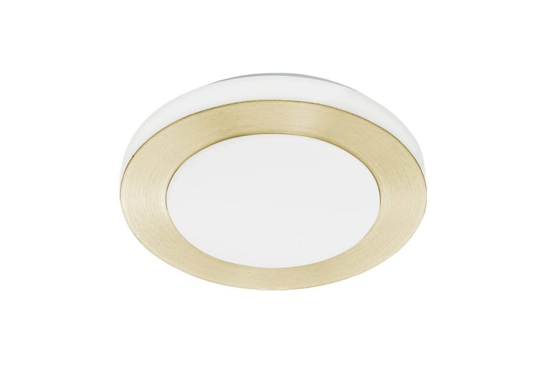 Taklampe Eglo Led Carpi - Hvit/Messing - Belysning - Baderomsbelysning