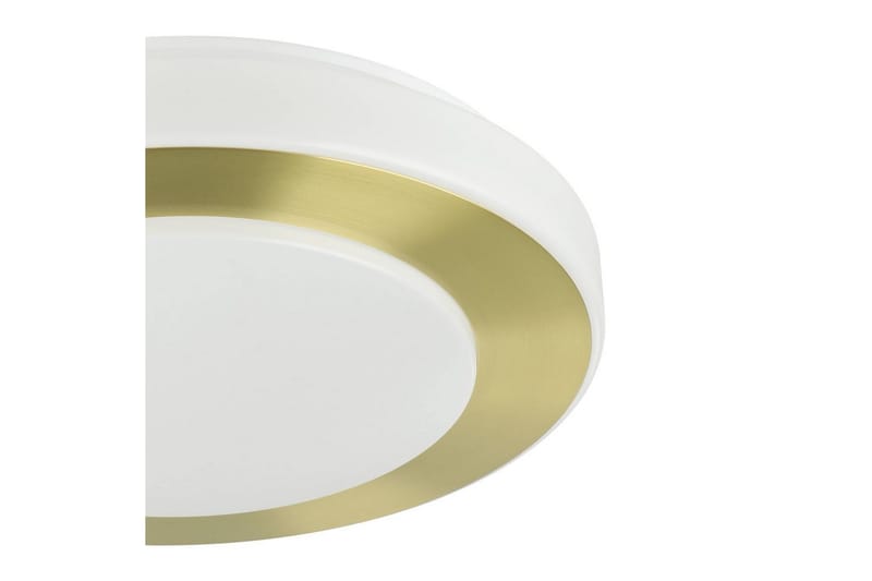 Taklampe Eglo Led Carpi - Hvit/Messing - Belysning - Baderomsbelysning