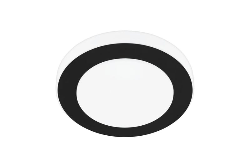 Vegg-/taklampe Eglo LED Carpi 300 mm, svart, hvit - Hvit/Svart - Belysning - Baderomsbelysning