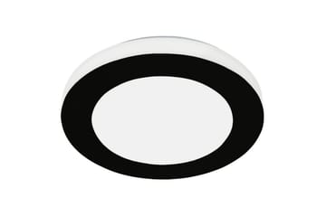 Vegg-/taklampe Eglo LED Carpi 300 mm, svart, hvit - Hvit/Svart - Belysning - Baderomsbelysning - Baderomslampe tak
