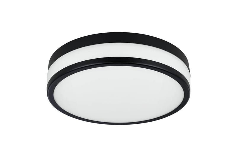 Vegg-/Taklampe Eglo LED Palermo 295 mm, Svart/Hvit - Hvit/Svart - Belysning - Baderomsbelysning
